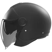 Otvorena motociklisticka kaciga NOX N182 mat crna