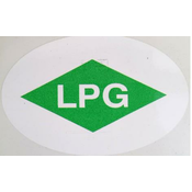 Merkur-SV PVC Nalepnica LPG