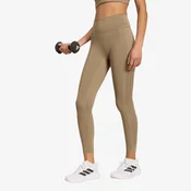 Pajkice adidas Optimé Workout 3-stripes 7/8 Leggings Khaki Six M