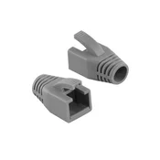 Logilink RJ45 poklopac za zaštitu od prenapona, 8 mm, sivi, 10 kom
