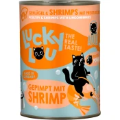 Lucky Lou Life Stage mačja hrana Adult - perutnina in kozice - 400 g