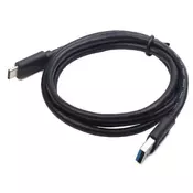 Gembird kabel usb 3.0 tipa c am/cm/0,5 m/črna