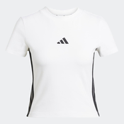 Adidas W 3S SJ BABY T, ženska majica, bijela KVC60