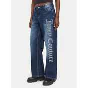 Juicy Couture Jeans hlače JCDJE225952 Modra Wide Leg