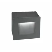 KRYPTON VANJSKA ZIDNA SVJETILJKA LED 3W/3000K/132lm/IP54/Tamno Siva NL727002