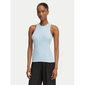 HUGO Top Sarepla 50539890 Svetlo modra Slim Fit