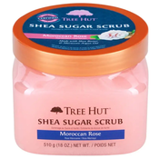 Tree Hut Šecerni piling za telo Moroccan Rose, 510 g