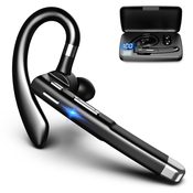 Dardanar Bluetooth slušalke za mobilni telefon, brezžične slušalke Bluetooth V5.1, slušalke z mikrofonom za odpravljanje šumov Cvc 8.0 za vožnjo/posel/pisarno, združljive, (21156340)