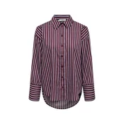 JDY Bluza JDYSerena bordo/bela