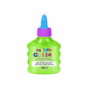Bleščeče tekoče neon zeleno lepilo 88ml - Carioca