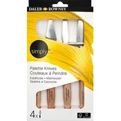 Daler Rowney Simply Slikarska lopatica 4 kos