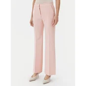 Maryley Hlače iz tkanine 25EB587/43PY Roza Regular Fit