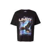 JACK & JONES Majica JORBAND  svetlo lila / oranžna / črna / bela