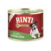 RINTI Gold Senior - zajec in riž 36x185g