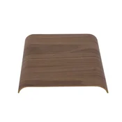 AYTM Pladenj Curva, barva oreha, 33 x 32 x 4 cm, les - Dnevna soba/jedilnica - Dizajn