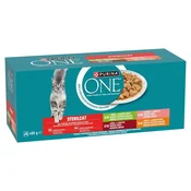 Purina PURINA ONE STERILCAT govedina, piletina, losos 40x85g
