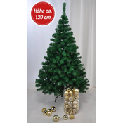 Hi božićno drvce s metalnim postoljem, 120cm