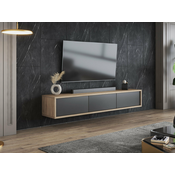TV-omarica Austin 324 (Hrast + Antracit) Hrast, Antracit, 180x30x36cm