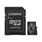 Kingston 128gb canvas select plus g3 150r u1 v10 sdcs3/128g + adapter Mc microsdxc ( 24911 )