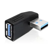 Adapter kotni USB-A Ž - USB-A 270° M Delock