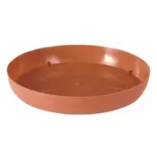Prosperplast Plastični podstavek za cvetlični lonec PCE 22 TE, rjava (4,356 l)