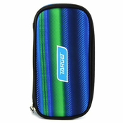 Školska pernica bez punjenja Target, Compact, zeleno-plava s uzorkom