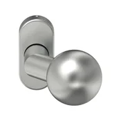 Vratni gumb K 160 FS z rozeto - inox