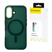 WOZINSKY Samsung Galaxy S25+ Modni ovitek MagSafe - zelen