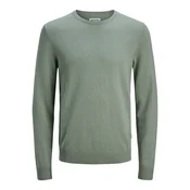 JACK & JONES Muški džemper 12208364, Menta