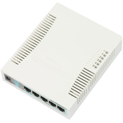 Mikrotik RB260GS Gigabit Ethernet (10/100/1000) Podrška za napajanje putem Etherneta (PoE) Bijelo