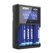 XTAR USB punjac baterija 1/4 sa displejom ( XTAR-VC4 )