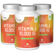 Essentials Vitamin A 10.000 IU, visok odmerek - vegansko, 270 kapsul