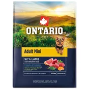 Hrana Ontario Adult Mini Lamb & Brown Rice 2,25kg