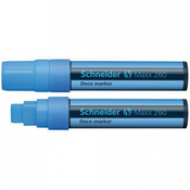 Flomaster Schneider, Deco Marker Maxx 260, tekuaa kreda, 2-15 mm, plavi