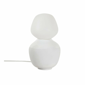 Bijela stolna lampa s mogucnosti zatamnjivanja (visina 26 cm) Reflection – tala