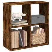 shumee vidaXL Polica dimljen hrast 69,5x29x69,5 cm