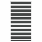 Zavjesa zebra crna 70x100 cm širina tkanine 65,9 cm poliester