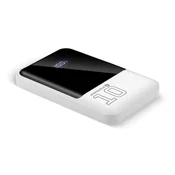 Powerbank 10000 mAh, 2x USB, 1x USB-C, 22.5W QC4.0, LED zaslon