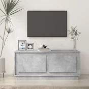 Stolic za kavu boja betona 102x50x44 cm konstruirano drvo