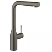 GROHE izvlečna enoročna kuhinjska armatura Essence - brushed hard graphite (30270AL0)