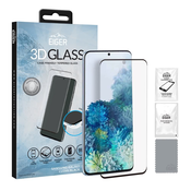 Eiger 3D GLASS Case Friendly Tempered Glass Screen Protector for Samsung Galaxy S20 in Clear/Black (EGSP00569)