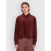Volcom Weellow Cord Shirt brick