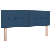 Uzglavlje podesivo po visini s uzglavljem Plava 144 cm tkanina