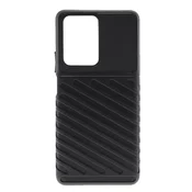 Silikonski ovitek Thunder Armor za Samsung Galaxy S23 Ultra 5G - črn
