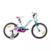 Sprint dječji bicikl Alice 18 white/purple/turquoise
