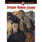 Creative Haven Literary Horror Legends Coloring Book