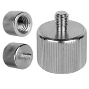 shumee Adapter za stativ, redukcijski tulec, 5/8 ženski na 1/4 moški, aluminijast, 25 mm