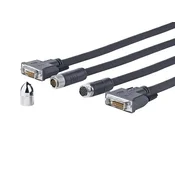 shumee Vivolink PRODVICW7.5 DVI kabel 7,5 m DVI-D črne barve