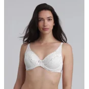 PLAYTEX FLOWER ELEGANCE RCS UNDERWIRE BRA - Womens Lace Bra with Underwire - White