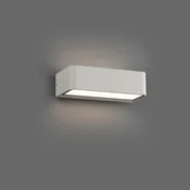 FARO 71308 | Takua Faro zidna svjetiljka 1x LED 450lm 3000K IP65 IK06 bijelo mat, opal